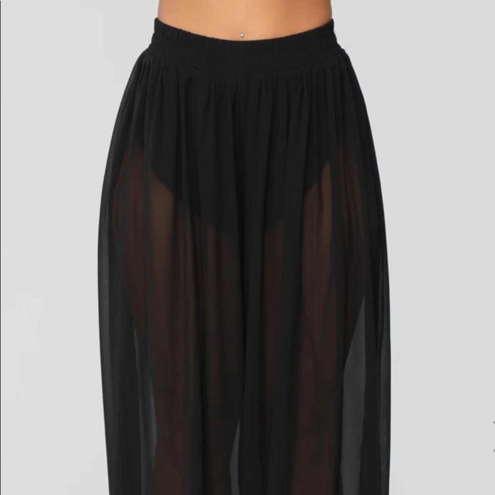 Fashion Nova Kimora Chiffon Pants